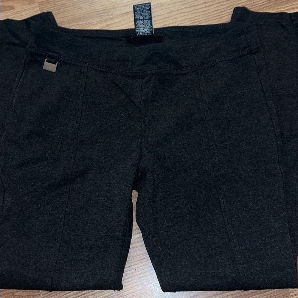 Zac & Rachel Charcoal Stretch Pants